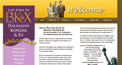 Desktop Screenshot of baumannkondasxu.com